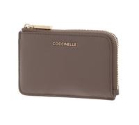 COCCINELLE Metallic Soft Card Holder Warm Taupe