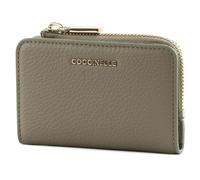 Coccinelle Metallic Soft Geldbörse taupe, Leder, Damen