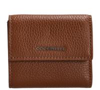 Coccinelle Metallic Soft - Geldbörse 5cc 9.5 cm (cognac)