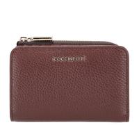 Coccinelle Metallic Soft - Geldbörse 6cc 13 cm (berry)