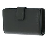 Coccinelle Metallic Soft Geldbörse dunkelgrün, Leder, Damen