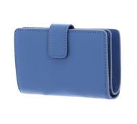 Coccinelle Metallic Soft Geldbörse blau, Leder, Damen