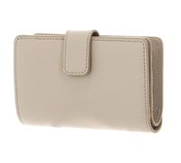 COCCINELLE Metallic Soft Mini Wallet Grained Leather Sandshell