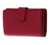 Coccinelle Metallic Soft Geldbörse rot, Leder, Damen