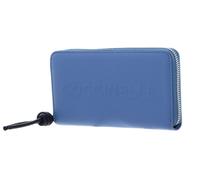 COCCINELLE Metallic Soft Wallet Grained Leather Azul / Midnight B