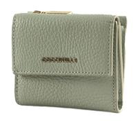 COCCINELLE Metallic Soft Wallet Grained Leather Snow
