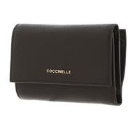 COCCINELLE Metallic Soft Wallet Grainy Leather Fango