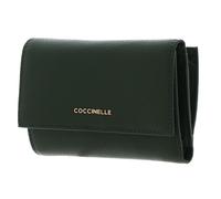 COCCINELLE Metallic Soft Wallet Grainy Leather Garden Green