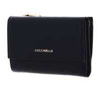 Coccinelle Metallic Soft RFID Geldbörse navy, Leder, Damen