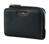 Coccinelle Metallic Soft Geldbörse dunkelblau, Leder, Damen