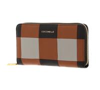 COCCINELLE Metallic Vichy Patch Wallet Mul. Robin / Fango