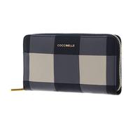 COCCINELLE Metallic Vichy Patch Wallet Mul. Stove / Midn.