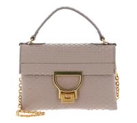 COCCINELLE Mignon Python Lulula Top Handle Mini Bag Powder Pink