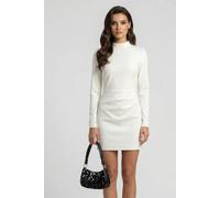 Coccinelle Schultertasche Merveille – fein genarbtes Leder – schwarz – Damen