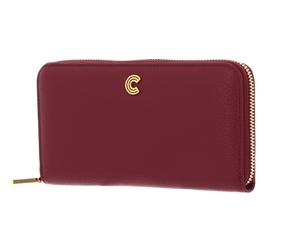 COCCINELLE Myrine Zip Around Wallet Garnet Red