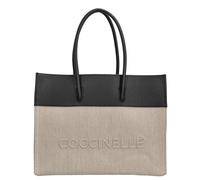 Coccinelle Myrtha Canvas - Umhängetasche 27 cm (natural/noir)
