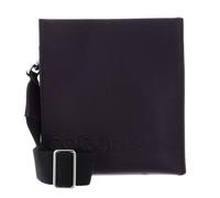 COCCINELLE Myrtha Maxi Log Crossbody Bag Grained Leather Prune
