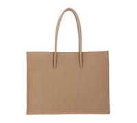 Coccinelle Schultertasche Leder 35 cm fresh beige