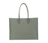 COCCINELLE Myrtha Maxi Log Handbag Grained Leather Greenery / Rosette