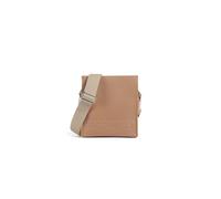 Coccinelle Myrtha Maxi Logo Umhängetasche hellbraun, Leder, Damen