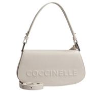 Coccinelle Myrtha Maxi Log - Schultertasche 24 cm (white)