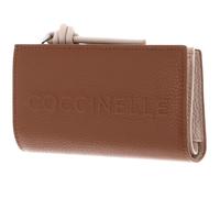 COCCINELLE Myrtha Maxi Log Wallet Cognac / Rosette