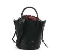 Coccinelle Myrtha Maxi Logo Bucket bag schwarz, Leder, Damen