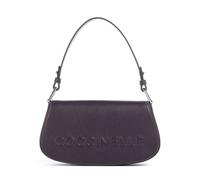 Coccinelle Myrtha Maxi Logo Schultertasche pflaume, Leder, Damen