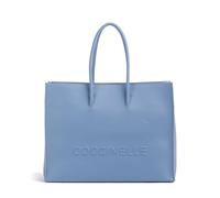 COCCINELLE Maxi Log Handbag Grained Leather Azul