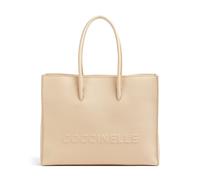COCCINELLE Myrtha Maxi Log Handbag Grained Leather Betulla