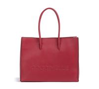 Coccinelle Myrtha Maxi Logo Shopper rot, Leder, Damen