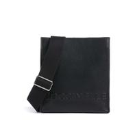 Coccinelle Myrtha Maxi Logo Umhängetasche schwarz, Leder, Damen