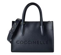 Coccinelle Myrtha Shopper Tasche Leder 27 cm blau
