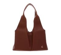COCCINELLE Nell Handbag Grained Leather Cognac
