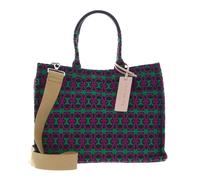 COCCINELLE Never Without Bag Jacquar Handbag Mul. Dahl / M. Blue