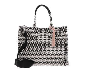 COCCINELLE Never Without Bag Jacquar Handbag Multi Noir / Noir