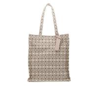 COCCINELLE Never Without Bag Monogra Handbag Jaquard Fabric Mul. Natur / Toast
