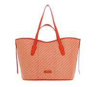 COCCINELLE New Never Without Bag Bicolor Straw Handbag Multi Gazpa / Gazpa