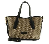 COCCINELLE New Never Without Bag Handbag Bicolor Straw M Multi Noir / Noir