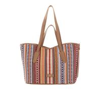 COCCINELLE New Never Without Bag Shopper Mantas M Multi. Azul / Skin