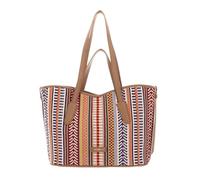 COCCINELLE New Never Without Bag Shopper Mantas M Multi. Azul / Skin