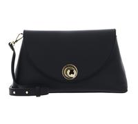 Coccinelle Handtasche Nikla – doppelt genarbtes Leder – Noir/Cognac