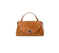 COCCINELLE Nikla Suede Bim Handbag Cognac