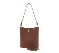 Coccinelle Nikla Beuteltasche Leder 18 cm braun
