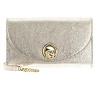 Coccinelle Leder Umhängetasche Nikla Smooth Handbag Smooth Leather Pale Gold goldfarben