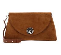 COCCINELLE Nikla Suede Bim Handbag Cognac