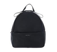 Coccinelle Rucksack Nory genarbtes Leder Schwarz Damen 9L