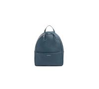 Coccinelle Nory M Lederrucksack, Deep Blue, 24 x 30 x 11 cm, Reißverschluss, verstellbare Schultergurte, Damen