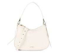 Coccinelle Nory Schultertasche Leder 30 cm weiss