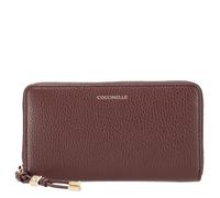 COCCINELLE Pansy Wallet Grained Leather Berry